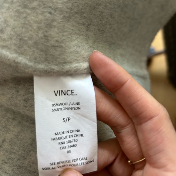 Vince wool coat - Picture 3 of 4